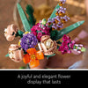 "LEGO Icons Flower Bouquet 10280 - Exquisite Artificial Roses, Elegant Home Decor, Perfect Gift for All, Botanical Masterpiece and Table Art for Sophisticated Adults"