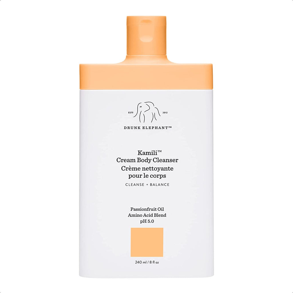 Drunk Elephant Kamili Cream Body Cleanser. Replenishing and Soothing Cream Body Cleanser (240 Ml / 8 Fl Oz)