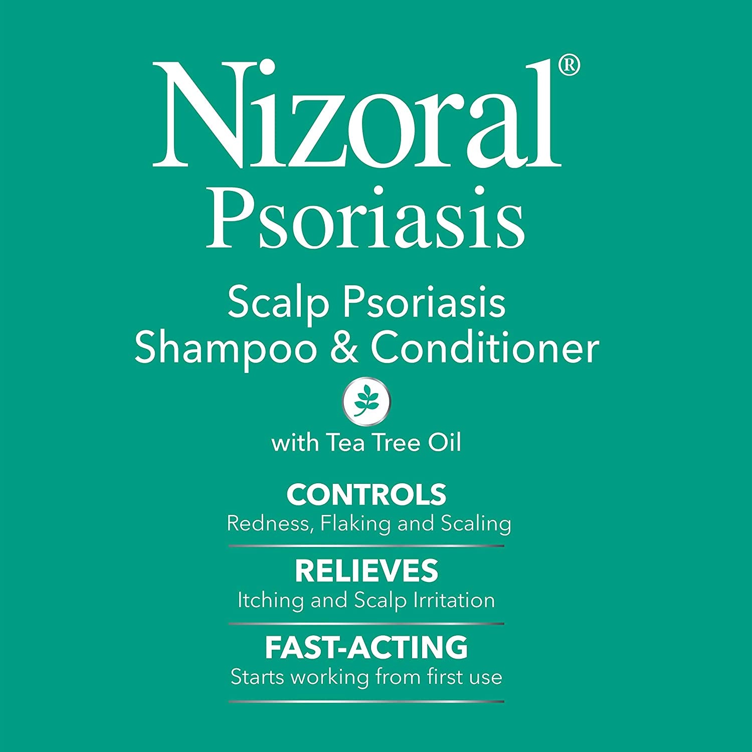 Nizoral Scalp Psoriasis Shampoo & Conditioner, 11 Ounce