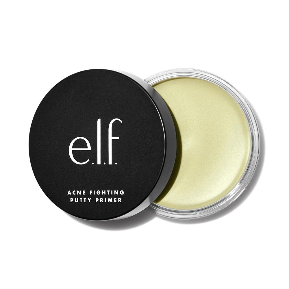 E.L.F. Poreless Putty Primer, Silky, Skin-Perfecting, Lightweight, Long Lasting, Smooths, Hydrates, Minimizes Pores, Flawless Base, All-Day Wear, Flawless Finish, Ideal for All Skin Types, 0.74 Fl Oz