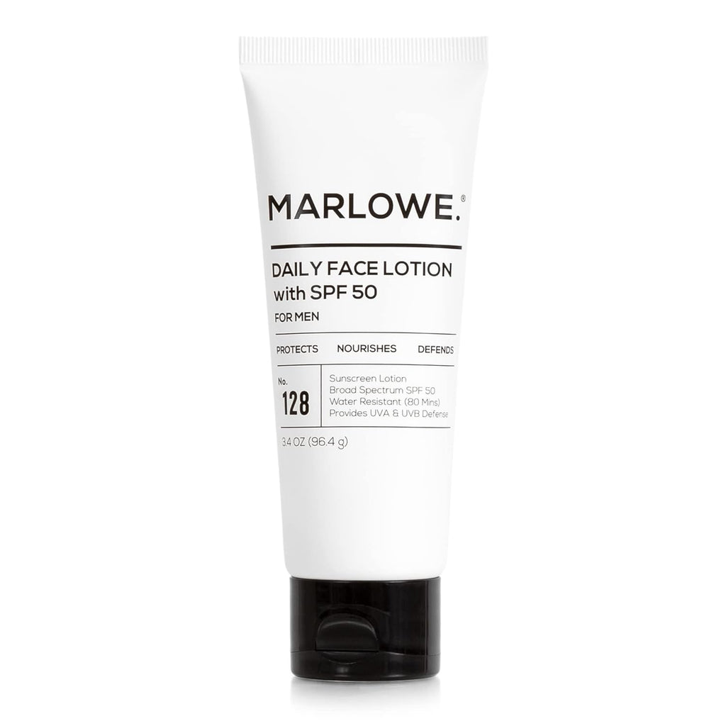 "MARLOWE. Ultimate Grooming Kit | No. 203 | Includes Exfoliating Soap Bar, Refreshing Facial Cleanser & Hydrating Moisturizer | Perfect Men's Gift Set"