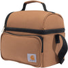 "Stay Cool and Stylish with the Carhartt Deluxe Dual Compartment Insulated Lunch Cooler Bag in Carhartt Brown"
