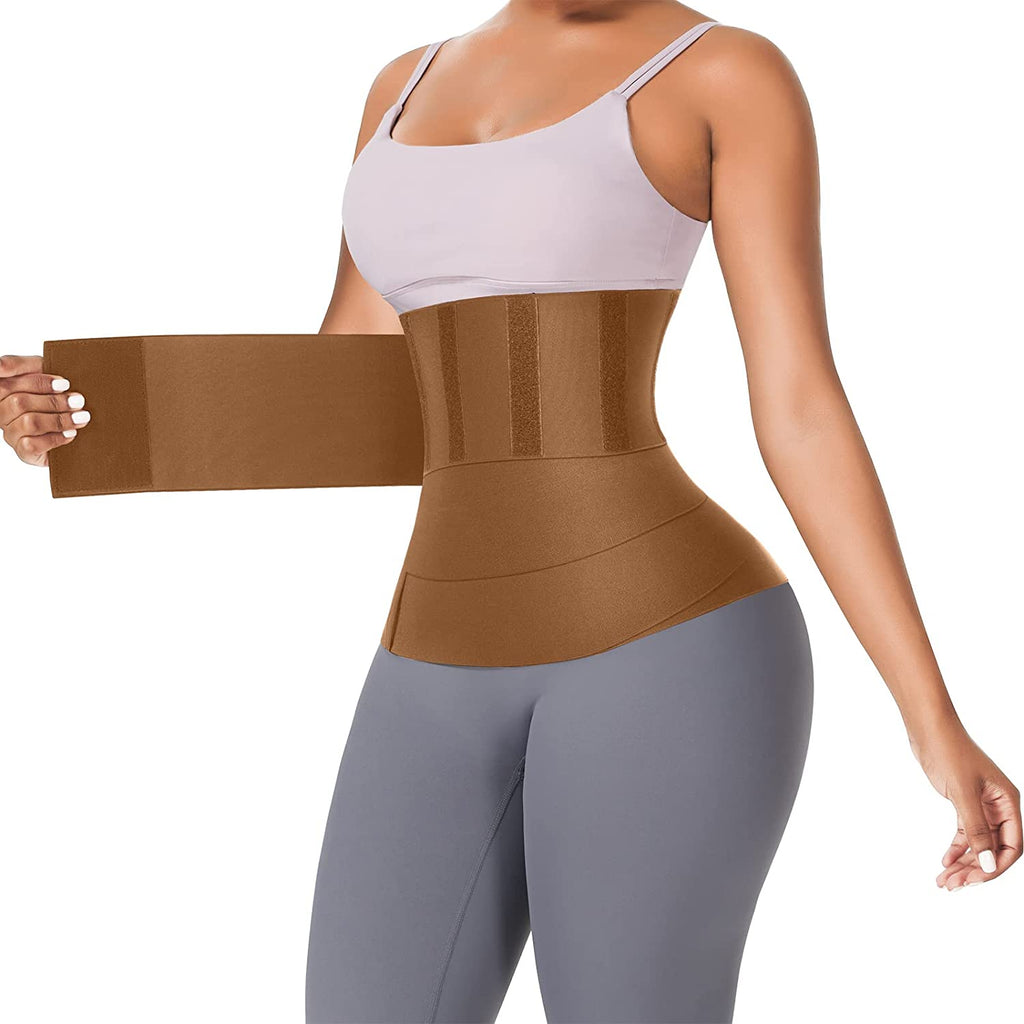 Feelingirl Waist Trainer for Women Sauna Belt Tummy Wrap plus Size