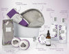 "Ultimate Christmas Spa Experience: Indulge in Luxury with Lavender and Jasmine Scented Bath Gift Basket Set for Women - Includes Large Bath Bombs, Shower Gel, Body Butter, and More!"