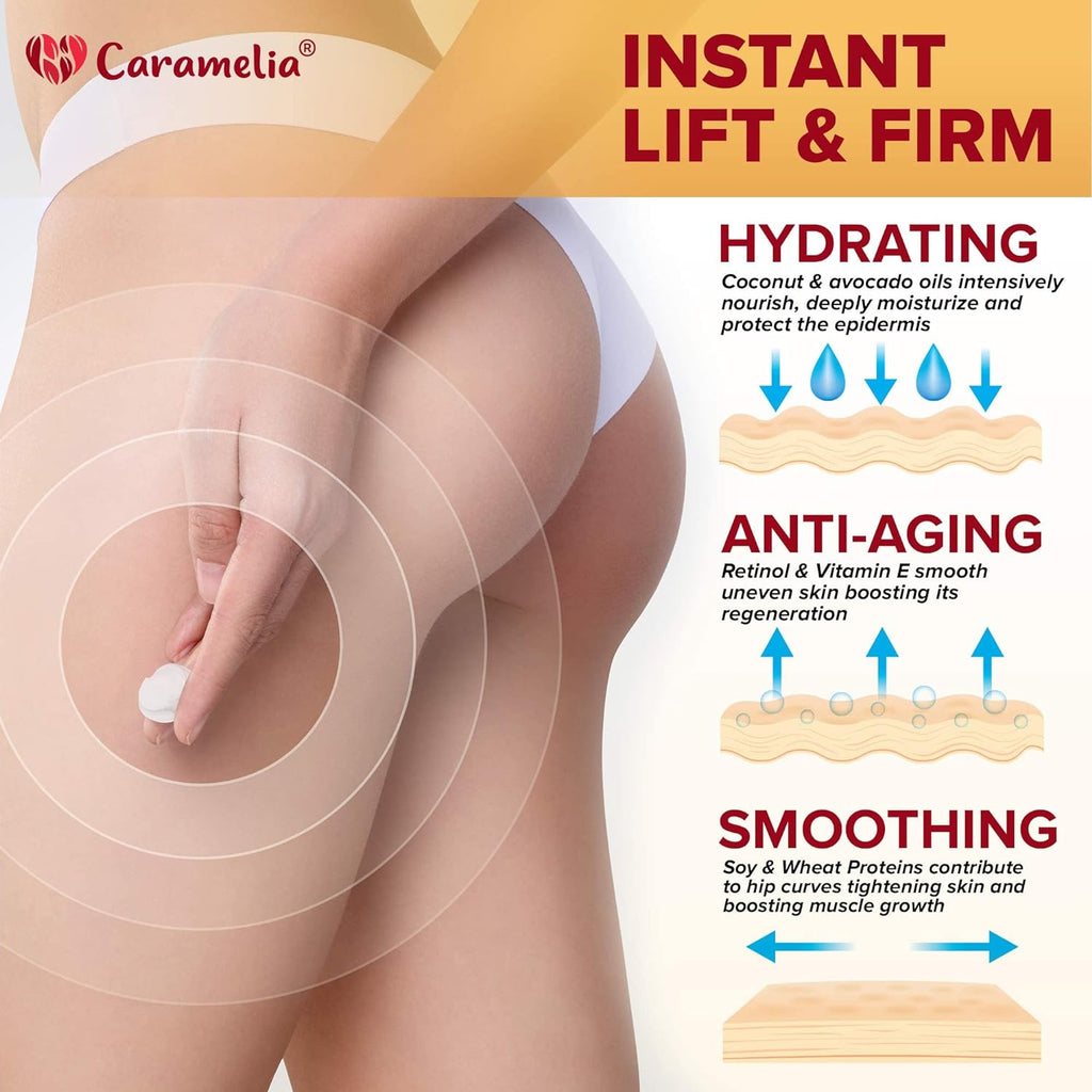 Butt Enhancement & Enlargement Cream - Works for Your Buttocks - Butt Becomes Tightened and More Elastic without Injections - Lifts Muscles, Creating Beautiful Picture of Self-Confident Lady