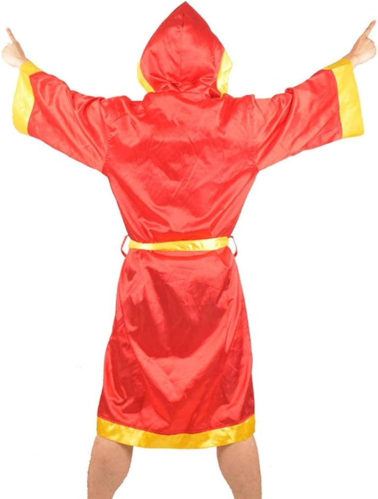 Carduran MMA Boxing Robe with Hood for Men Cotton Robe Lightweight Thai Boxing