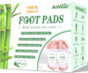 "Revitalize and Refresh with Aiheal Foot Pads - 60 Pcs of Deep Cleansing Foot Pads for Ultimate Foot Care, Stress Relief, and Better Sleep! Experience the Power of Premium Natural Ingredients like Ginger Powder and Bamboo Vinegar!"