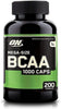 Optimum Nutrition BCAA 1000 Caps- 200 Ct - Free & Fast Delivery