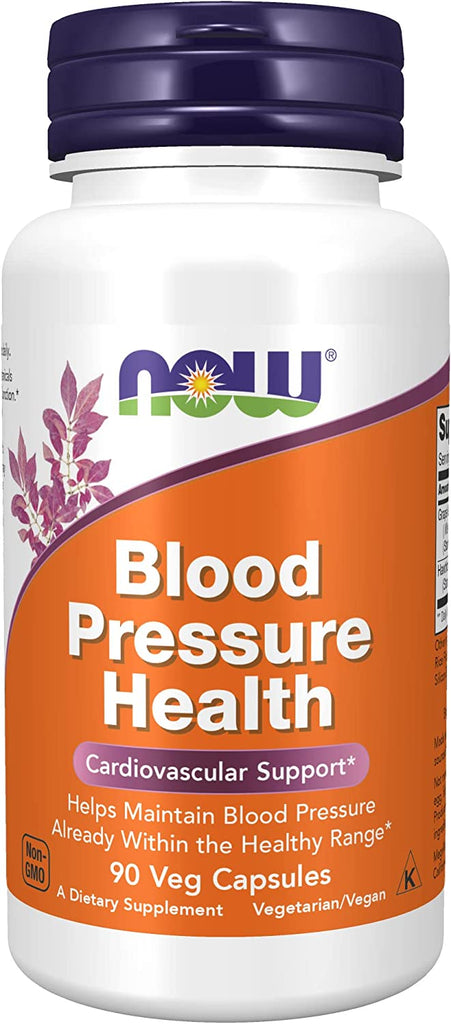 NOW Supplements, Blood Pressure Health with Meganatural®-Bp™, Cardiovascular Support*, 90 Veg Capsules