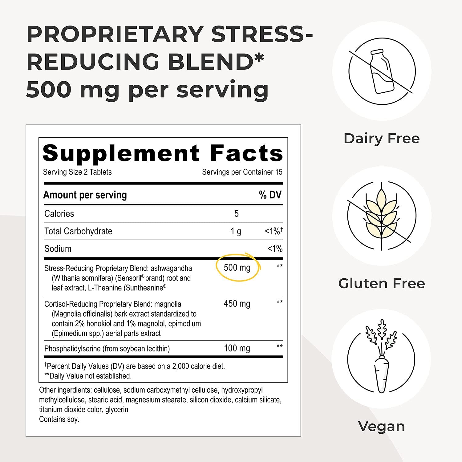 Integrative Therapeutics Cortisol Manager - with Ashwagandha, L-Theanine - Reduces Stress to Support Restful Sleep* - Supports Adrenal Health* - 30 Count