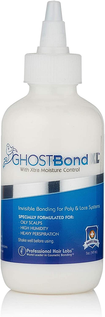 GHOSTBOND™ XL Hair Replacement Adhesive - 1.3Oz - Invisible Bonding Glue: Extra Moisture Control - Light Hold for Poly and Lace Hairpiece, Wig, Toupee Systems, Wig Glue New Holicare`s deal