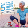 Glucosamine Chondroitin MSM & Vitamin D3 Joint Health Supplement, Move Free Advanced Joint Support Tablets for Men & Women (120Cnt Bottle), with Vitamin D3 to Support Bone & Immune Health