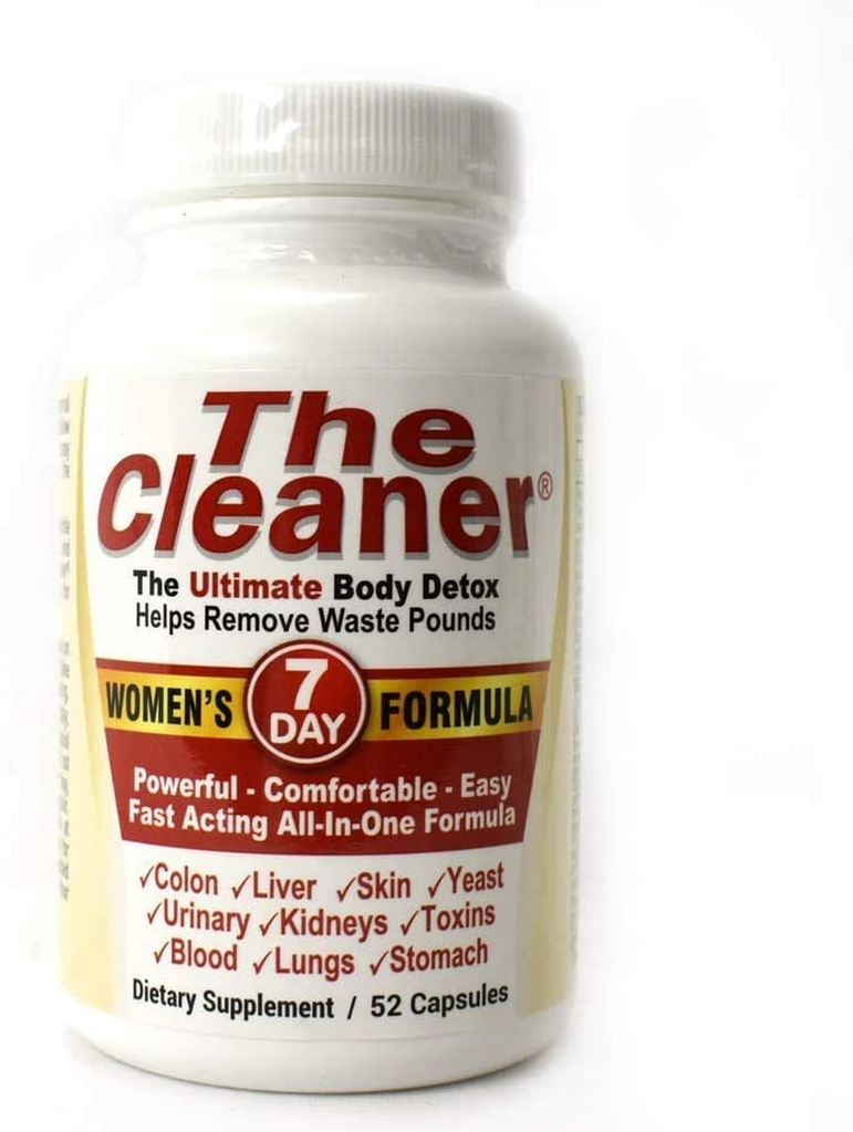 The Cleaner 7Day Women'S Formula Ultimate Body Detox (52 Capsules)