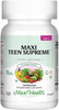 Maxi-Health Teen Multivitamin – Natural Vitamins for Teenage Boys Ages 12-17 – Enhances Development and Immune Health - Best Kosher Supplement for Teenagers – 60 Count