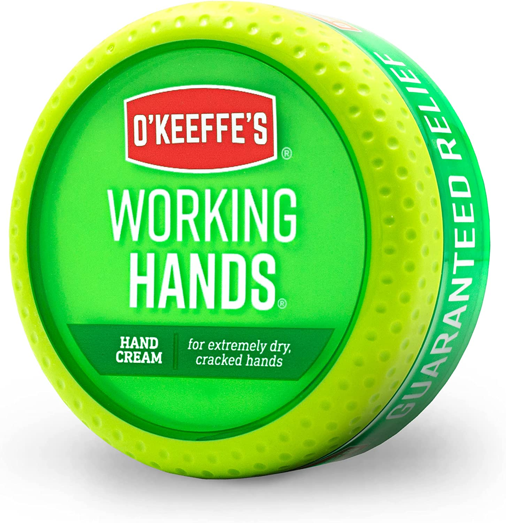 O'Keeffe'S Working Hands Hand Cream for Extremely Dry, Cracked Hands, 3.4 Ounce Jar, (Pack 1)