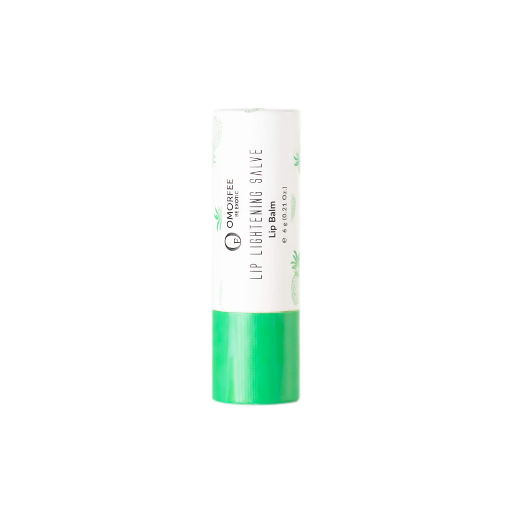 Omorfee 100% Organic Lip Lightening Stick for Dark Lips, Lip Whitening Lipstick with SPF, Natural Lip Balm Protection & Repair, Cocoa Butter, Carrot Seed Oil & Pineapple Extract - 6 Grams/0.21 Oz