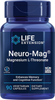 Life Extension Neuro-Mag Magnesium L-Threonate, 90 Vegetarian Capsules Ultra-Absorbable Magnesium - Memory, Focus & Overall Cognitive Performance Boost - Non-Gmo, Gluten-Free