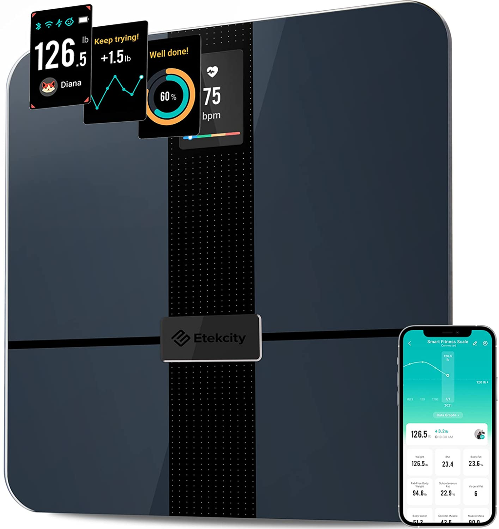 Etekcity Apex Smart Wifi Body Fat Scale, Digital Bluetooth Bathroom Sc –  HolioCare Global