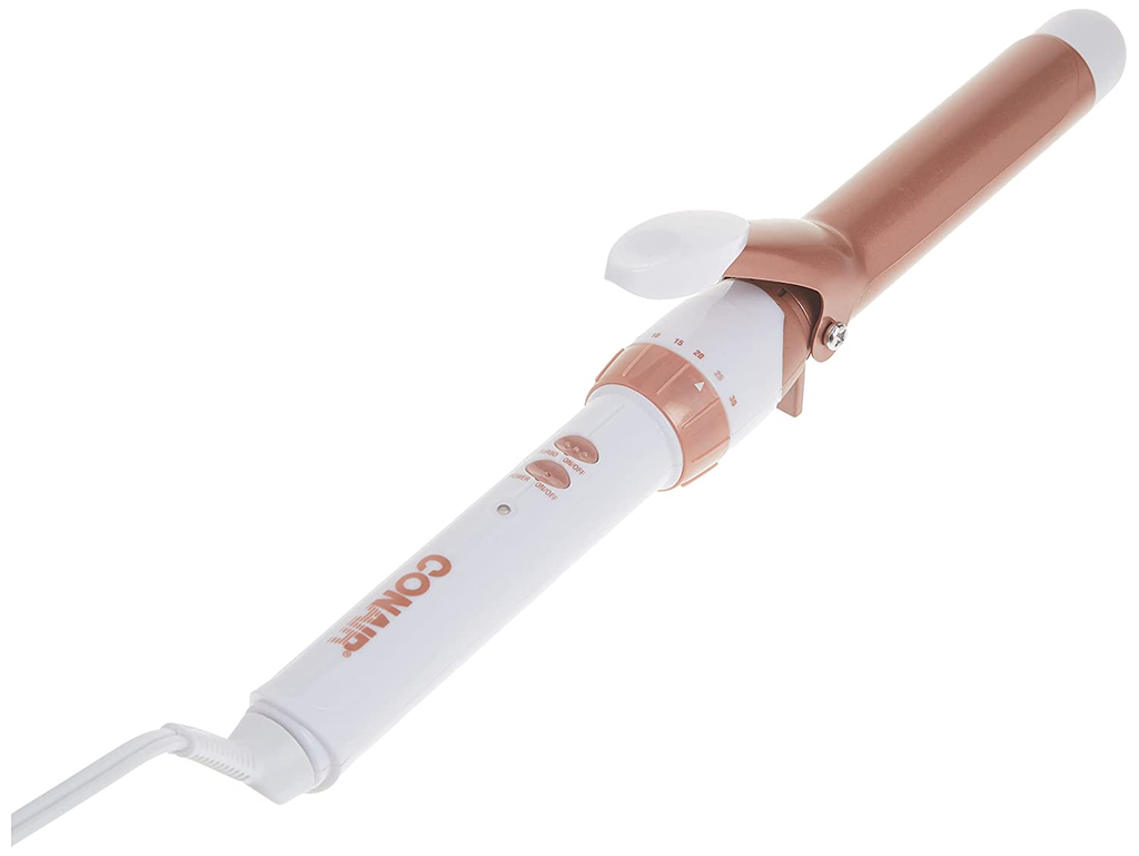 Double Ceramic 1-Inch Curling Iron New Holicare`s deal
