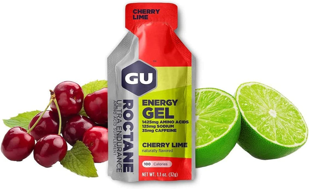 GU Energy Roctane Ultra Endurance Energy Gel, Quick On-The-Go Sports Nutrition for Running and Cycling, Strawberry Kiwi (24 Packets) - Free & Fast Delivery - Free & Fast Delivery