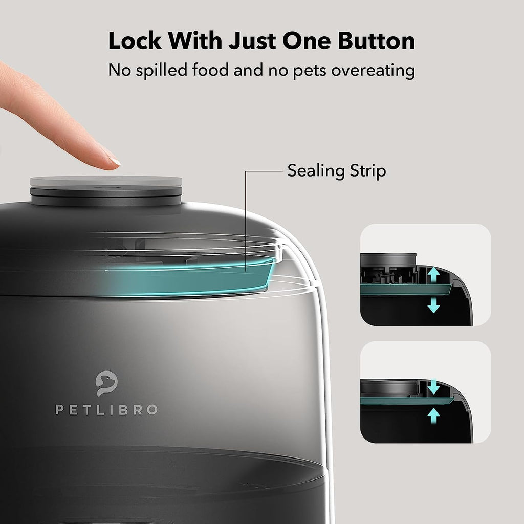 PETLIBRO Granary Automatic Cat Feeder, Keep Food As Fresh As The First