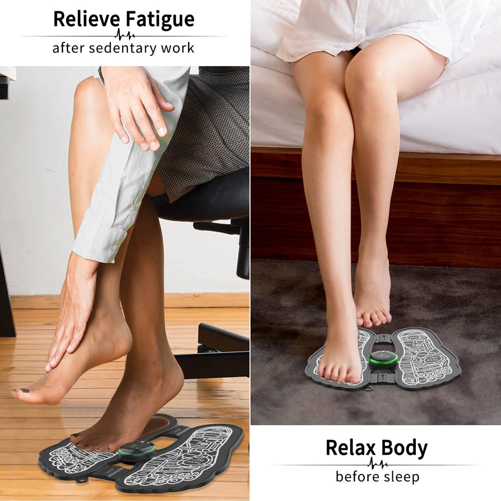 "Revitalize and Rejuvenate Your Feet with the Ultimate Electric Foot Stimulator - Say Goodbye to Soreness and Fatigue!"