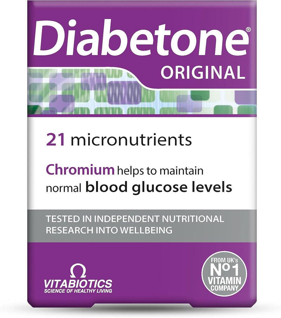 Diabetone by Vitabiotics Original Tablets X 30