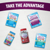 Digestive Advantage Kids Daily Probiotic Gummies, Natural Fruit Flavors - 80 Gummies