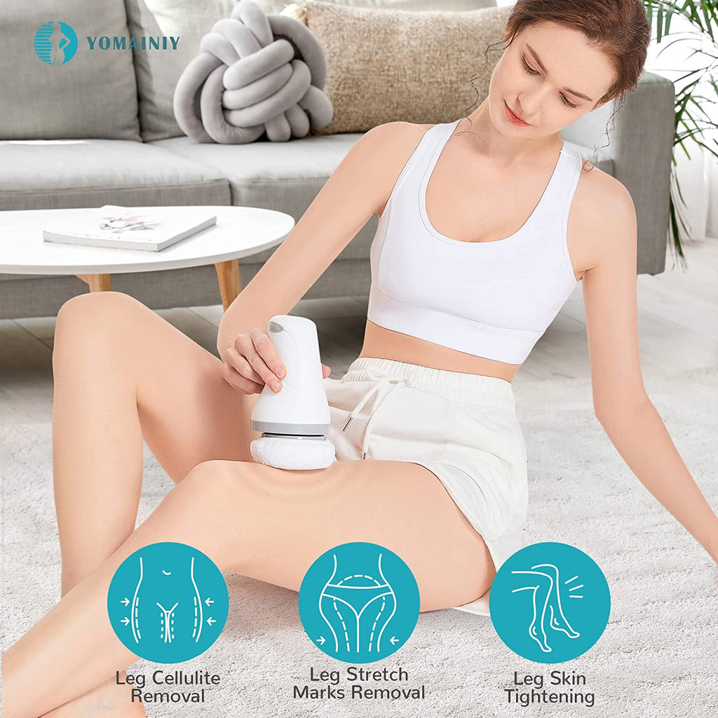 "YOMAINIY Ultimate Body Sculpting Machine: Say Goodbye to Cellulite with 9 Washable Pads, Targeting Belly, Legs, and Arms!"