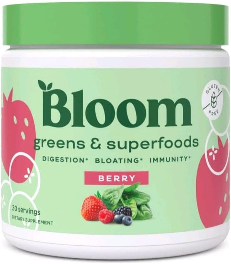 "Revitalize your Health with -Bloom- Coconut Nutrition Greens and Superfoods Powder (5.8 oz)"
