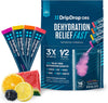 Dripdrop ORS Hydration - Electrolyte Powder Packets - Watermelon, Berry, Orange, Lemon - 32 Count