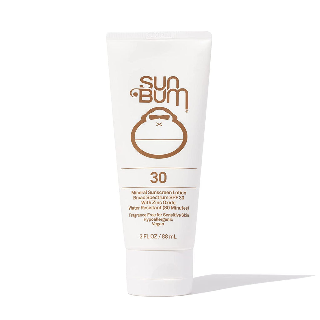 Sun Bum Mineral SPF 50 Sunscreen Lotion | Vegan and Hawaii 104 Reef Act Compliant (Octinoxate & Oxybenzone Free) Broad Spectrum Natural Sunscreen with UVA/UVB Protection | 3 Oz