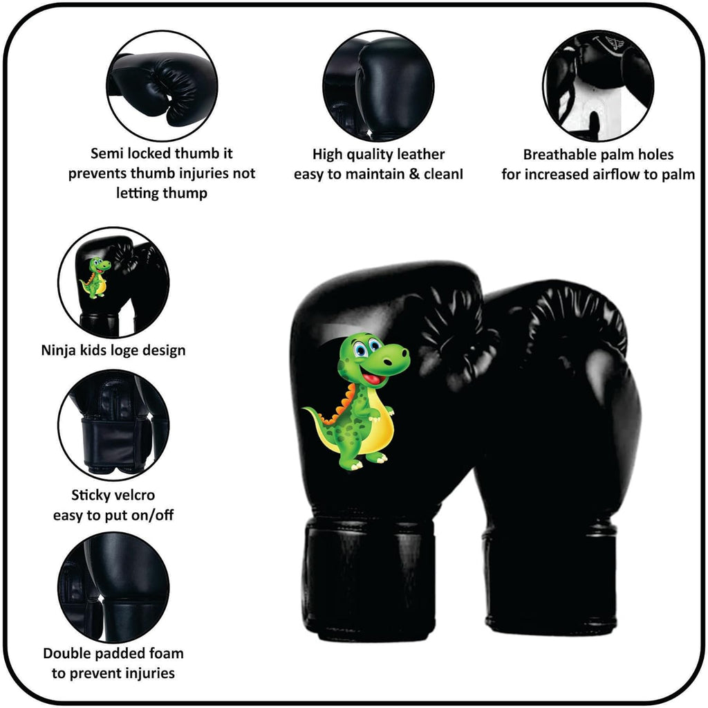 MARWAN Sports-Inflatable Punching Bag for Kids - Kids' Punching Bag Set with Boxing Gloves-Kids Boxing Bag Set - Dinosaur Toy-Great Christmas & Birthdays Gifts for Kids 4,5,6,7,8,9 Years Old