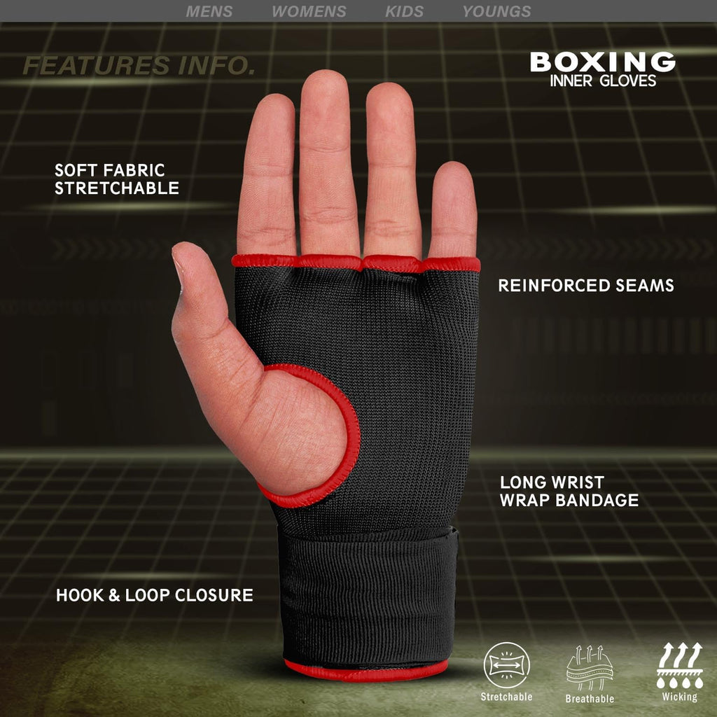 Farabi Sports Kids Hybrid Boxing Inner Gloves Punching Boxing Gloves