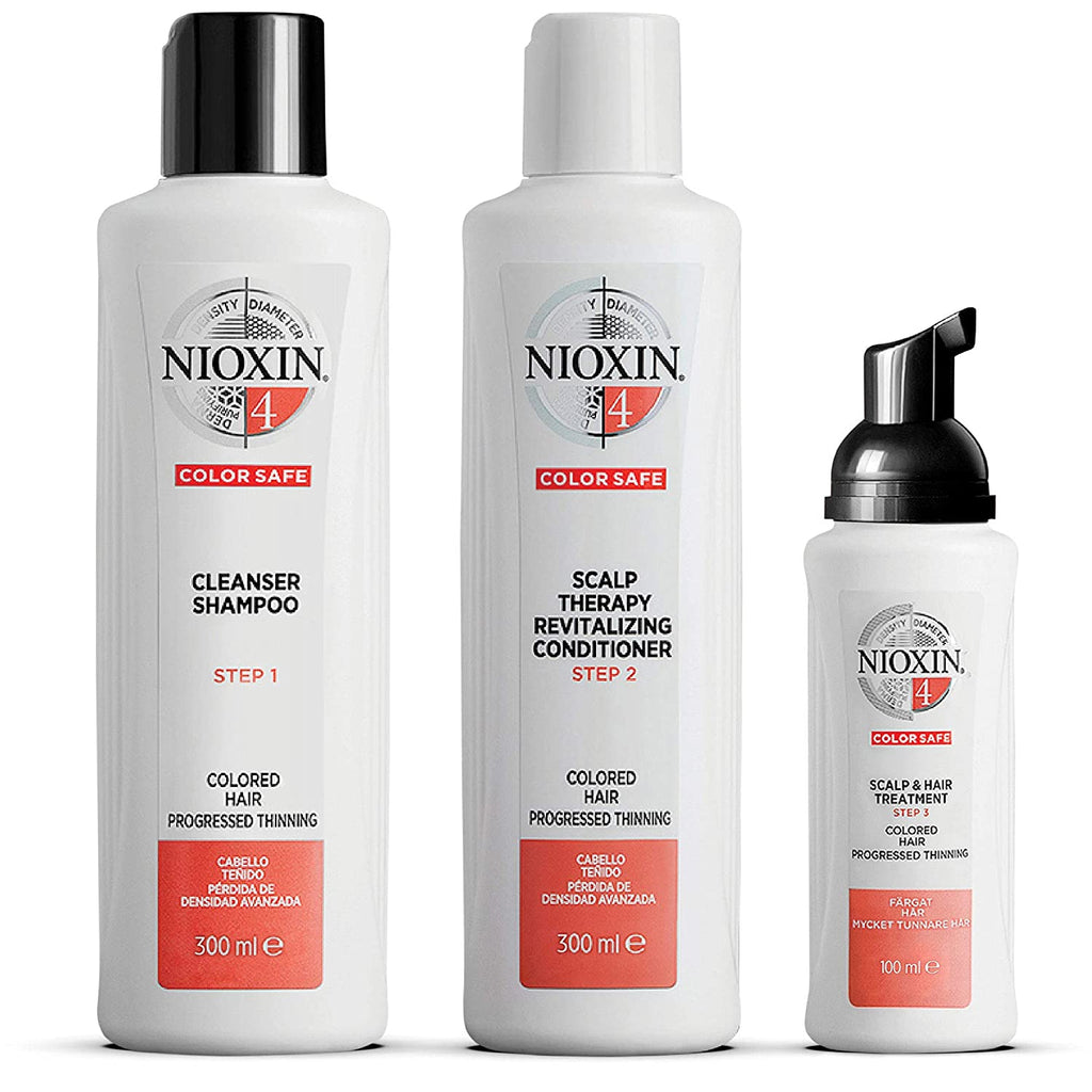 "Nioxin Hair Care System: Revitalize and Strengthen Your Hair, Say Goodbye to Thinning, 3 Months of Nourishing Care for Sensitive or Dry Scalp"