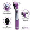Zyrev Zetalife Otoscope - Ear Scope with Light, Ear Infection Detector, Pocket Size, in 10+ Colors! (Purple Color)