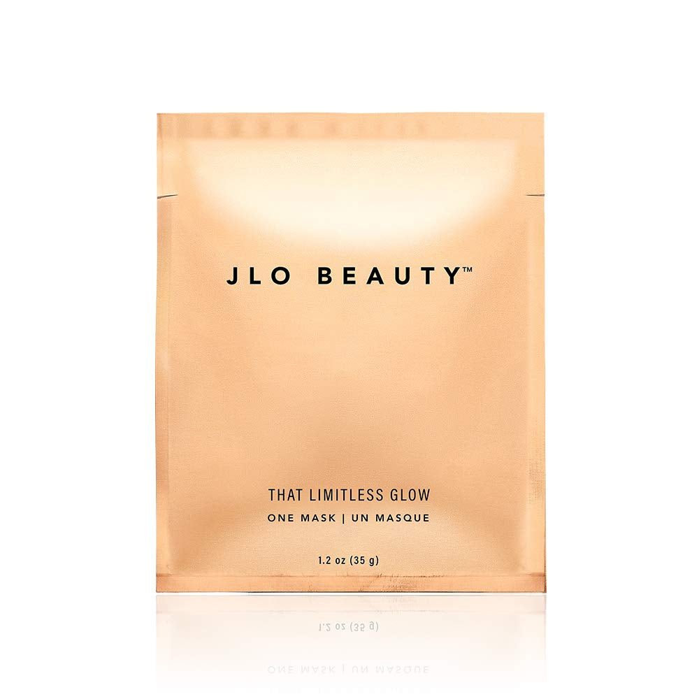 JLO BEAUTY That Limitless Glow Face Mask | Visibly Tightens, Lifts, Hydrates, Plumps, & Brightens for Glowy Skin, Infused with Jlo Glow Serum