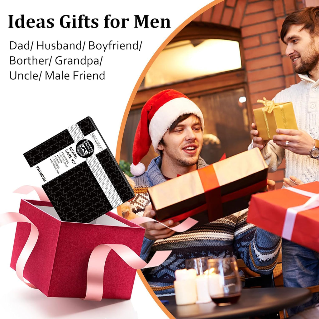 "Ultimate Beard Care Kit for the Modern Man - Perfect Christmas Gifts for Him!"