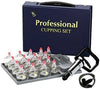 Professional Cupping Set *Made in Korea* (17 Cups) with Extension Tube($3.00 Value) KS Choi Corp"Made in Korea"