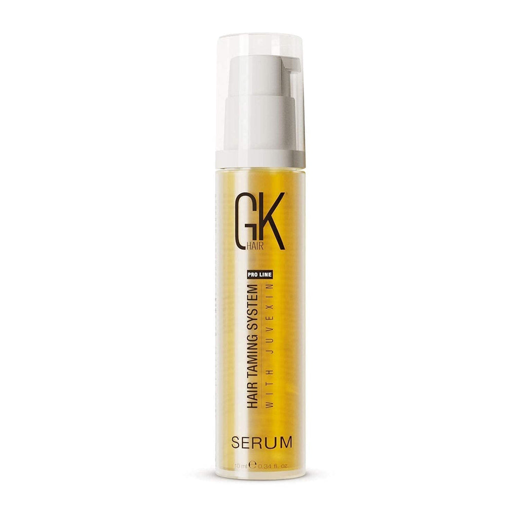 "Get Smooth, Strong, and Shiny Hair with GK HAIR Global Keratin Argan Oil Serum - Pack of 2 (3.4 Fl Oz/100Ml)"
