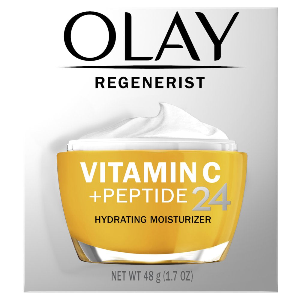 Olay Regenerist Vitamin C + Peptide 24 Face Moisturizer, 1.7 Oz