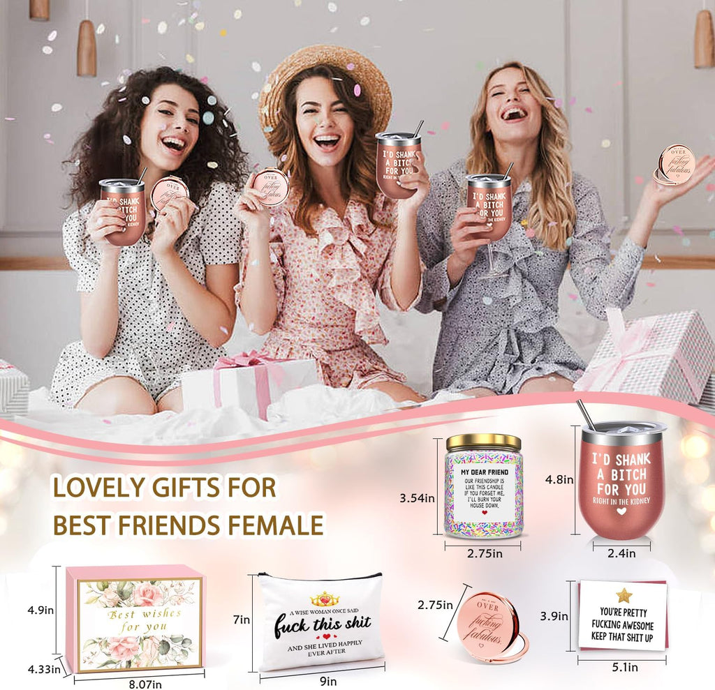 "Luxurious Lavender Scented Candle Set: Perfect Birthday and Friendship Gifts for Women, Sisters, and Best Friends!"