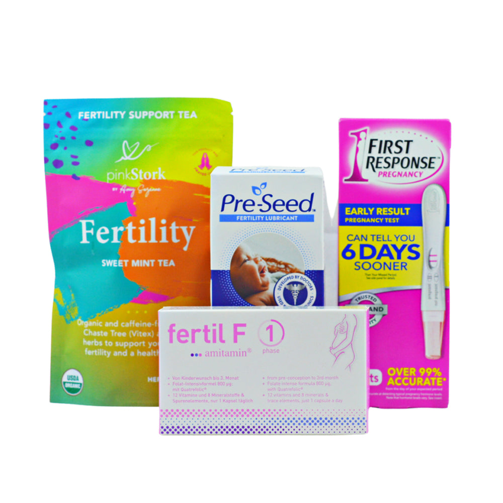Special Gift For The Special Aspiring Mother - Women's Fertility Booster Gift Set - Bundle of Premium Formulas to Achieve Safe & Quick Conception