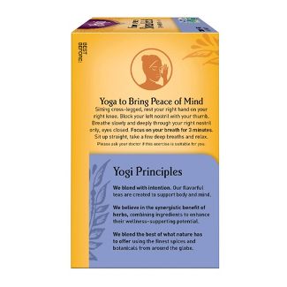 Yogi Tea - Honey Lavender Stress Relief Tea - 16ct - Helps Your Body and Mind to Unwind