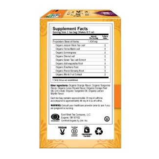 Yogi Tea - Sweet Tangerine Positive Energy Tea - 16ct – Support Eelevated Mood and Energy Levels