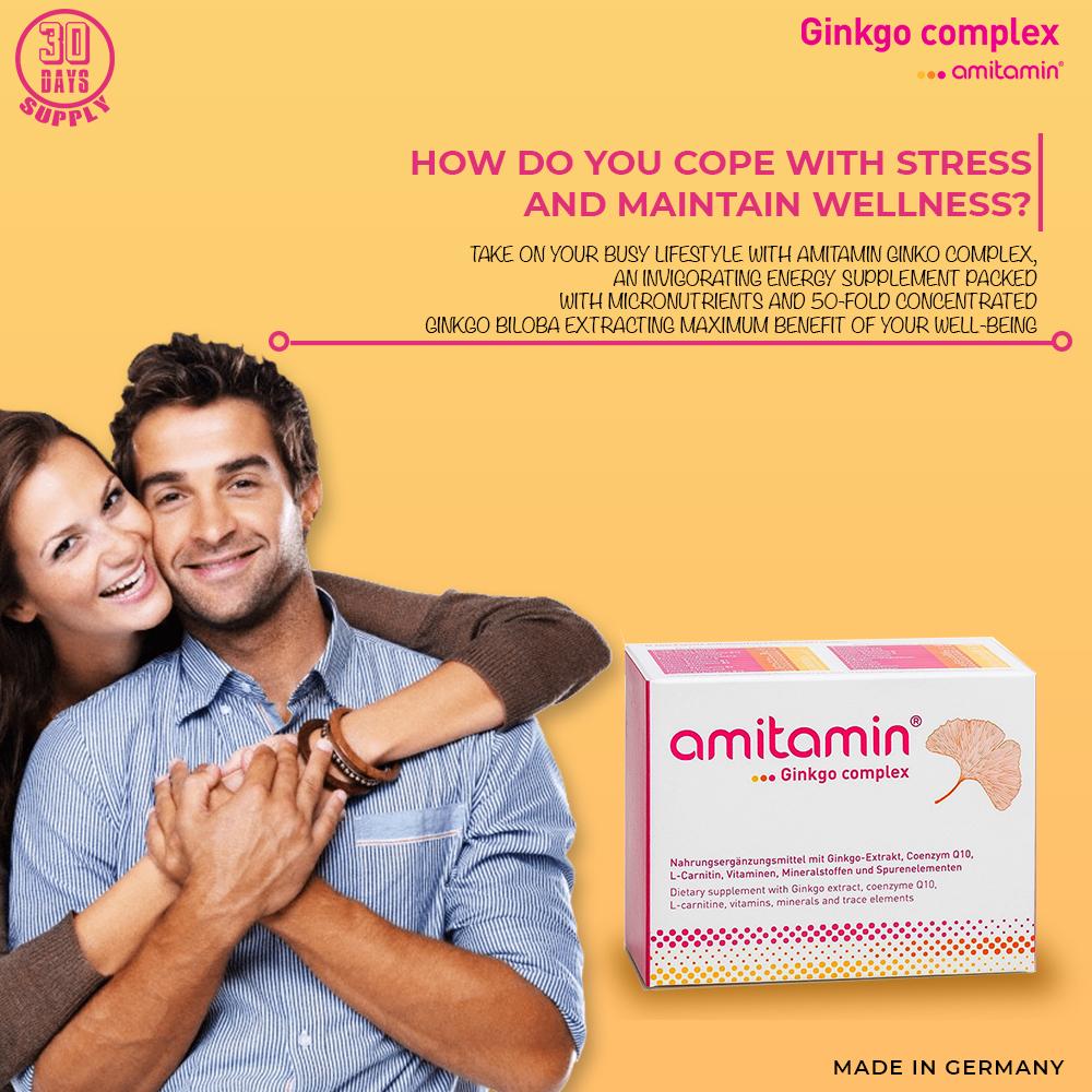 Mega Immune Booster Bundle From amitamin® - Protect & Stay Healthy - 2 x Immune360 + 2 x Ginkgo Complex (60 Days Supply)