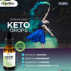 vtamino Keto Drops-Raspberry Ketones with African Mango-Fat Burner & Appetite Suppressant (30 Days Supply)