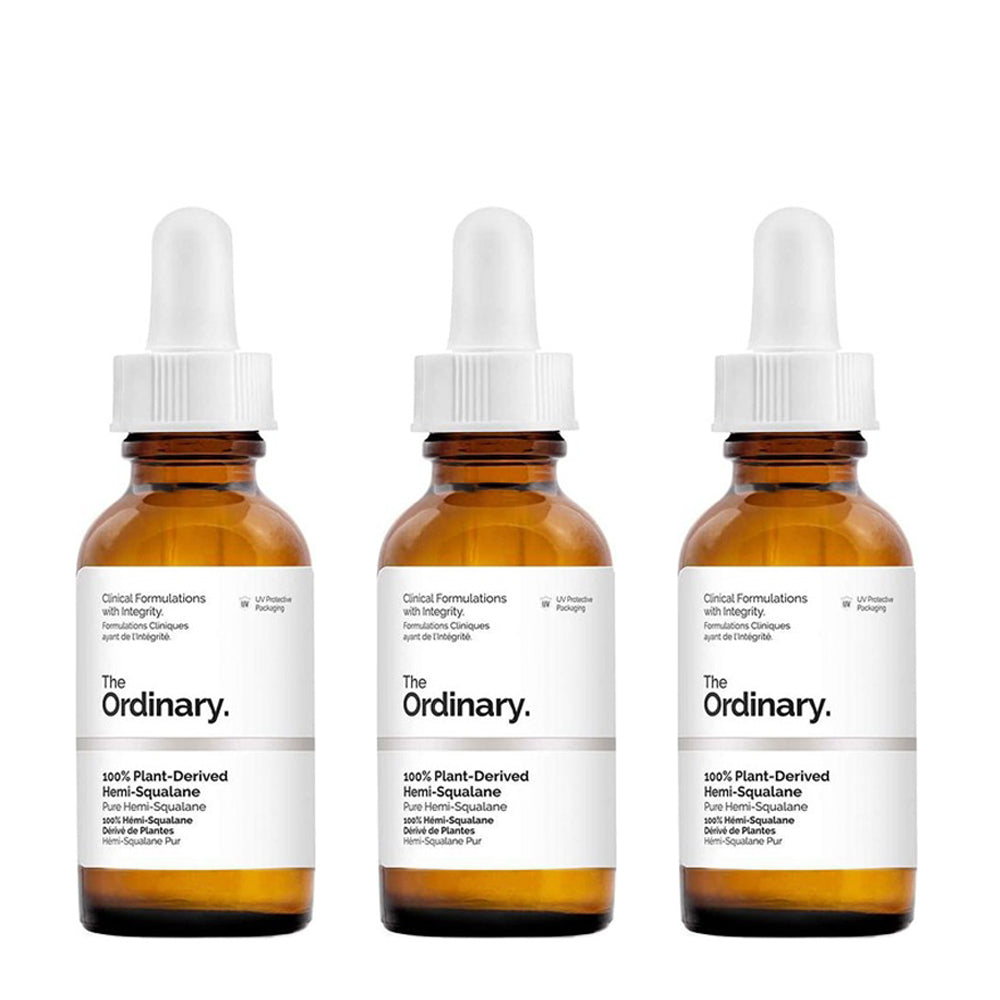 The Ordinary 100% Plant Derived Hemi-Squalane- Hair & Skin Care - 10oz/30ml - Original The Ordinary Imported From Canada