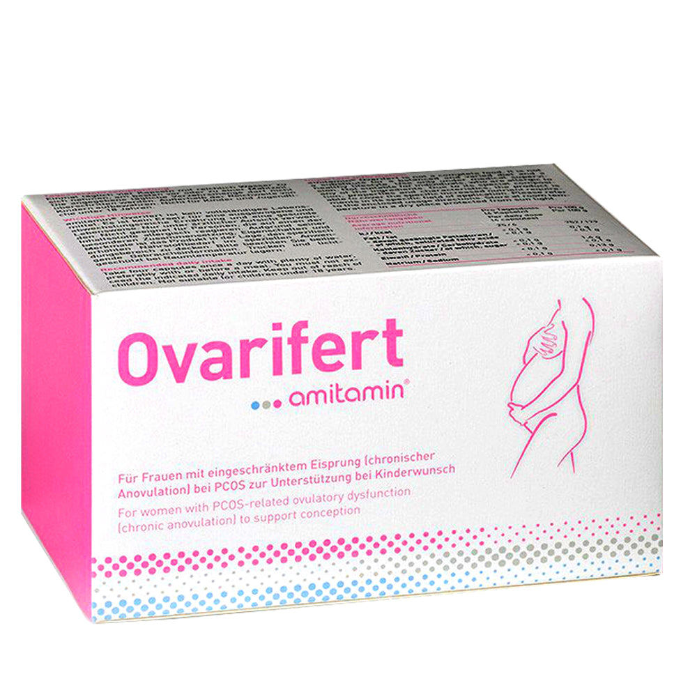 amitamin® Ovarifert - Advanced Formula to Treat PCOS & Support Conception-From Germany (30 Days Supply)