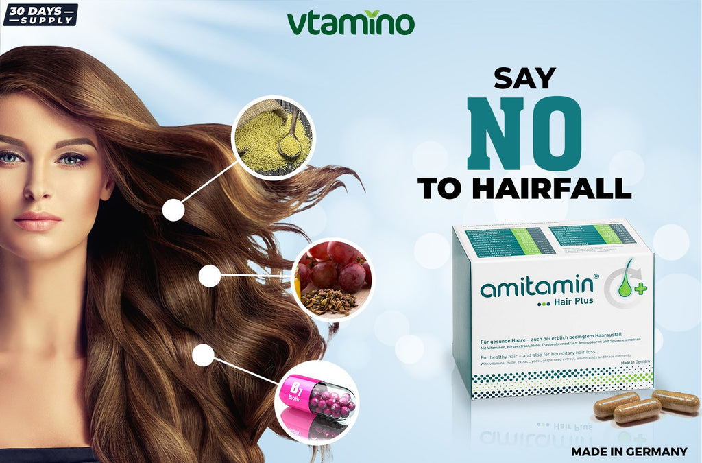 Ultimate Hair & Skin Bundle From amitamin - 3x Hair plus + 3x Collagen System (3 Months Supply)